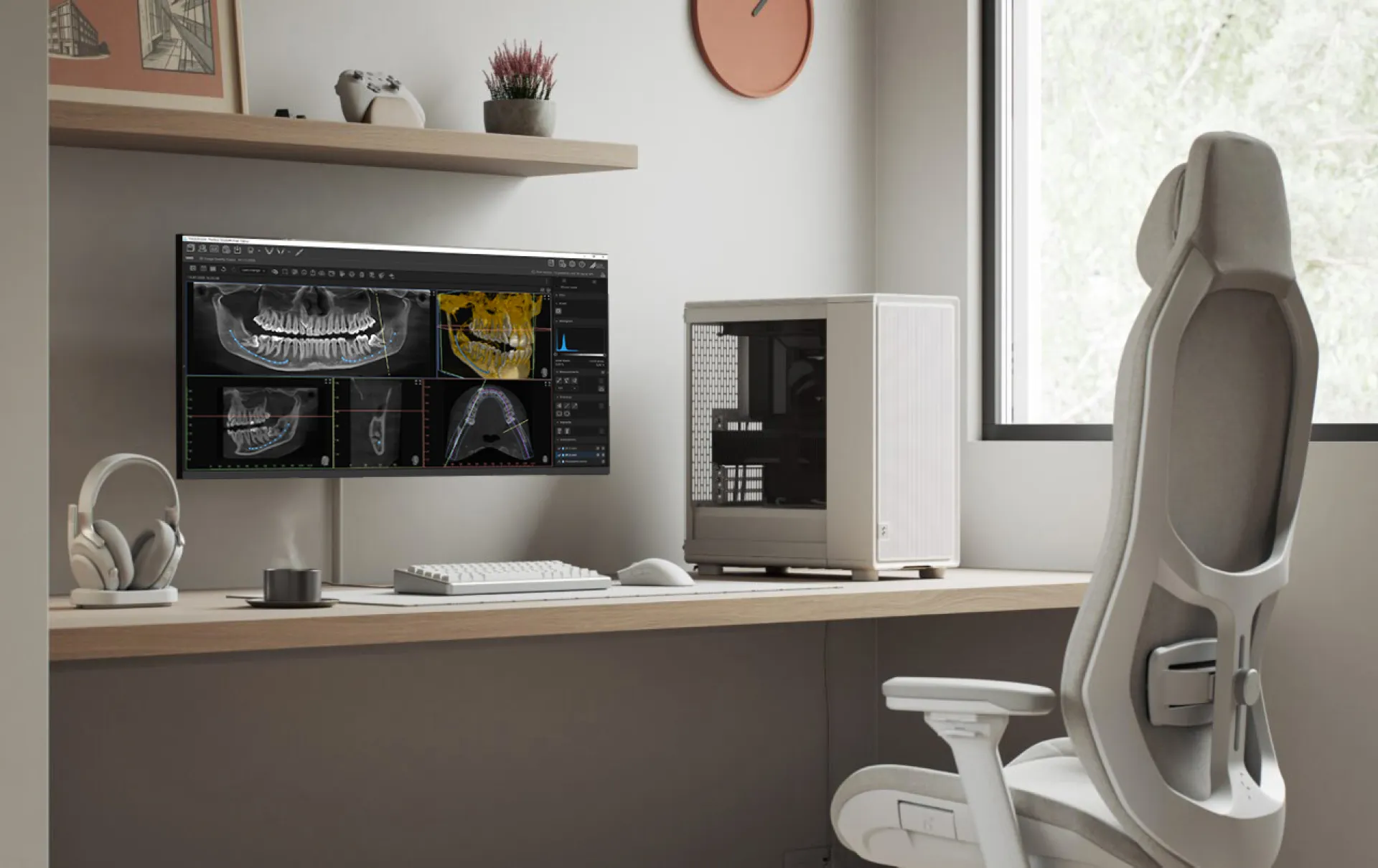 Bureau d'un chirurgien dentiste 