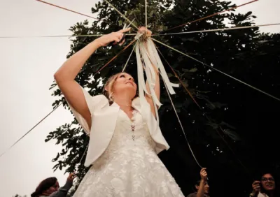 Son mariage d’automne dans le Sud Ouest proche de Blaye avec une Coordination de Jour J avec une Wedding Planner