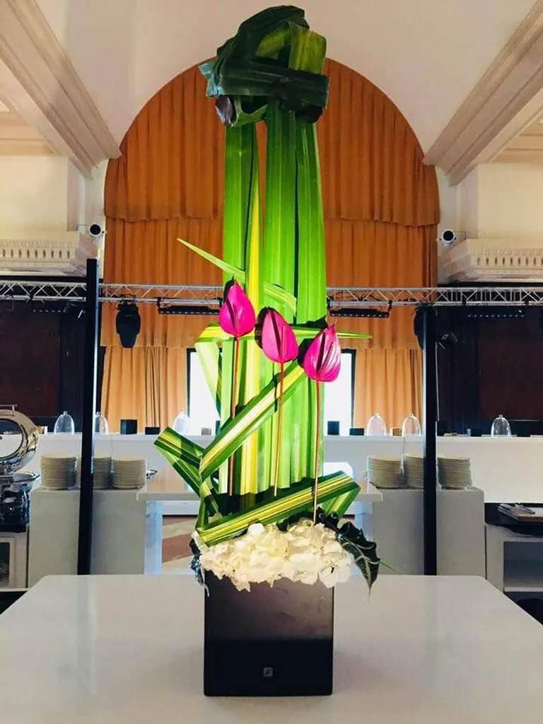 Composition florale Piquée