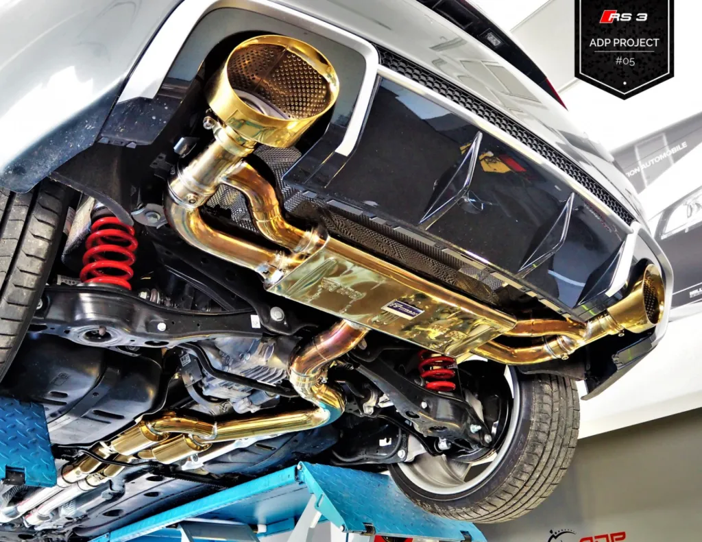 Echappement iPE Innotech Titane Salon de Provence - Audi RS3 8V ADP Performance