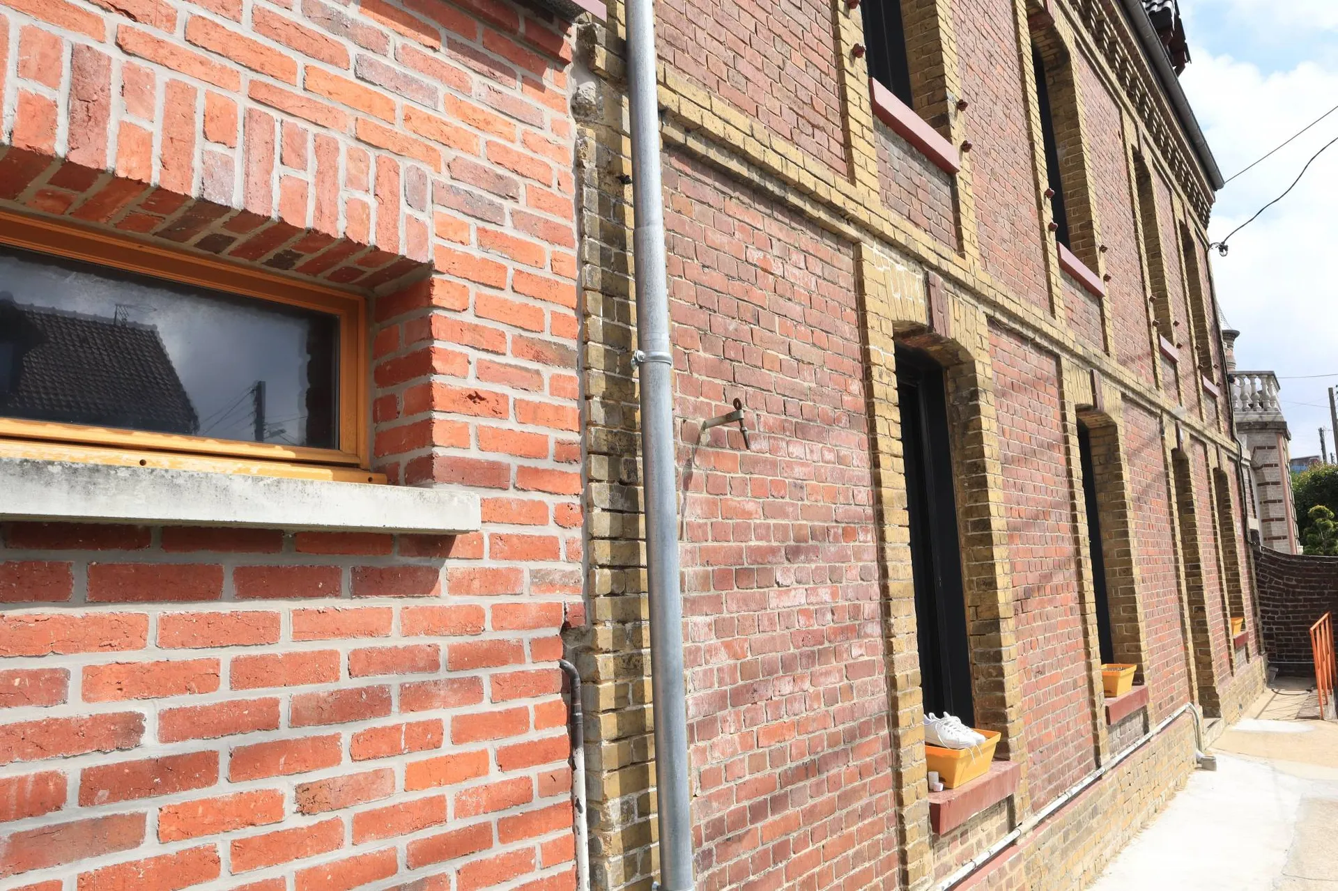 VENDU Magnifique maison en brique et silex, toit terrasse vue mer - DIEPPE 76 - Côte d'Albâtre