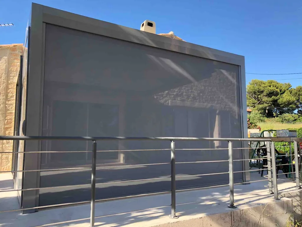 Mise en place d’une pergola bioclimatique Sausset les Pins