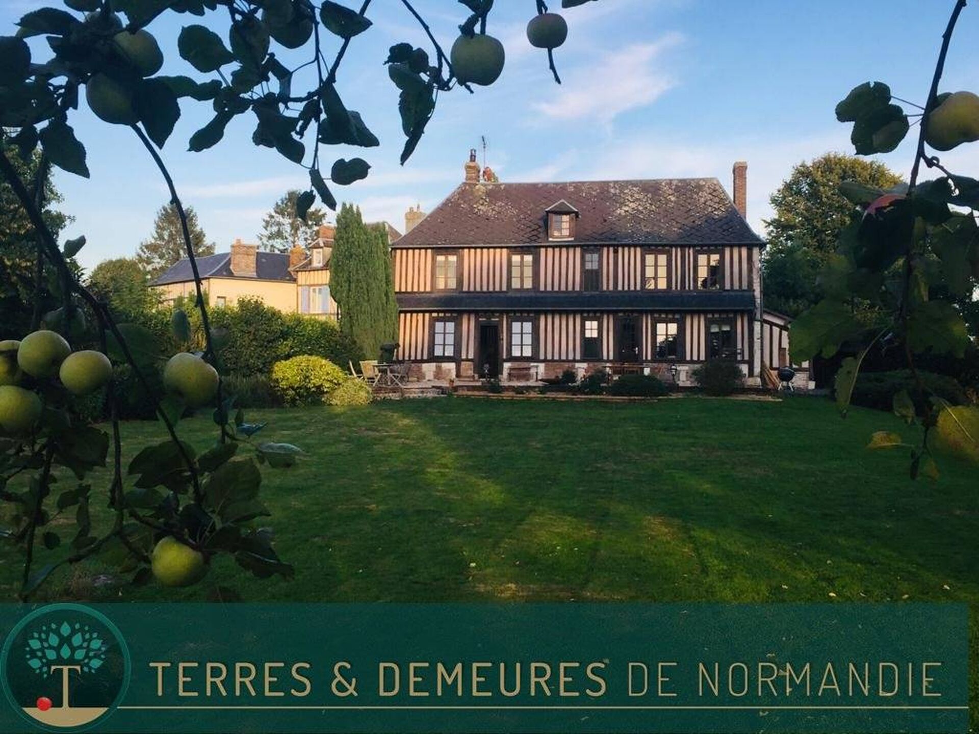 Maison Normande, Campagne de Bourneville, Eure 27