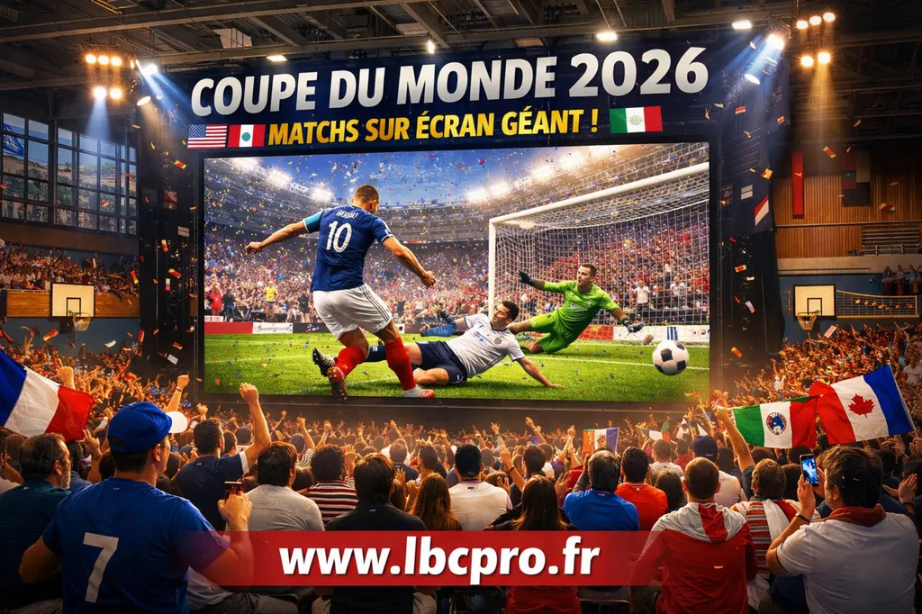 location écran coupe du monde 2026 dans le var à Saint cyr