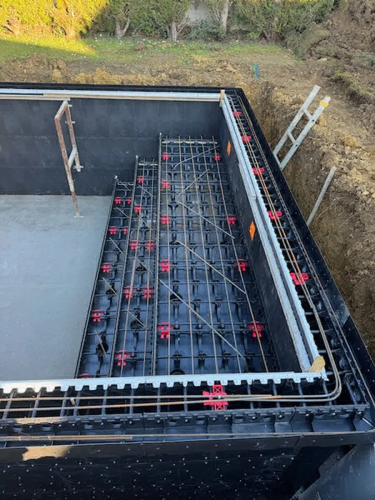 Construction d'une piscine 