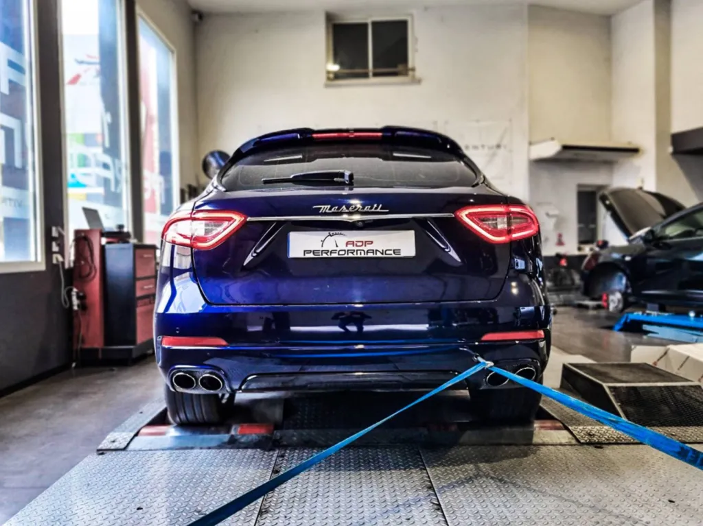 Reprogrammation moteur Stage 1 Maserati Levante 3.0 V6 Bi-Turbo 350cv - Optimisation performance ADP Performance Avignon