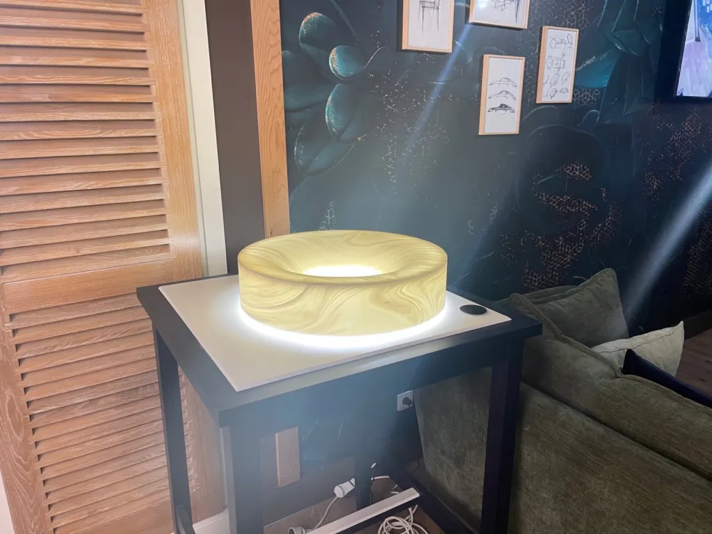  Vasques à poser en Corian rétro éclairé à Marcheprime