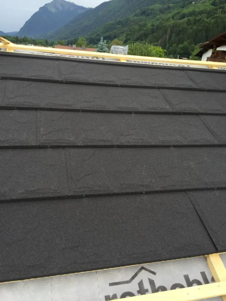 Toiture GERARD ALPINE en cours d'installation 1