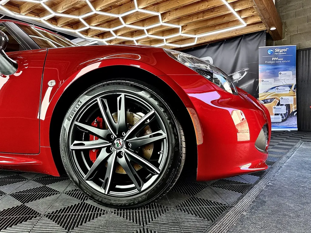 Film de protection carrosserie PPF Lyon DETAILING ouest lyonnais Alfa Roméo 4C