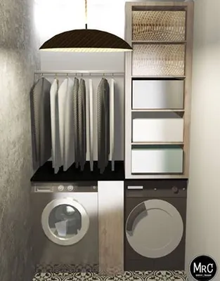 Travaux pour la création de votre buanderie à Puyricard dans un maison existante avec des architectes d'intérieur 13013