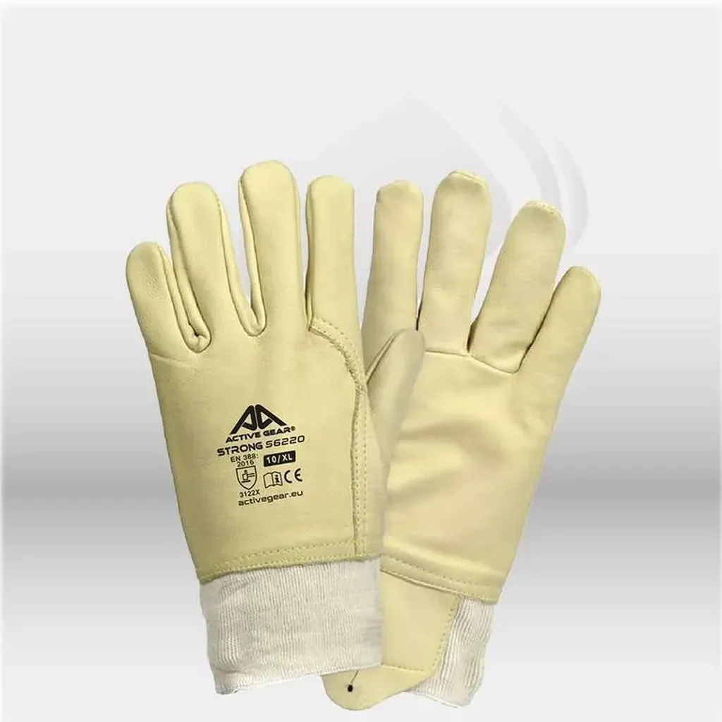 Gants de protection en cuir de vachette résistants pour manutention lot de 12 paires utilisés en milieu professionnel à Mont-de-Marsan, Landes (40), Nouvelle-Aquitaine et disponibles partout en France