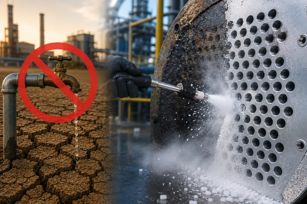 Réduisez votre consommation d'eau grâce au nettoyage cryogénique à Sucy-en-Brie pour vos équipements industriels sensibles