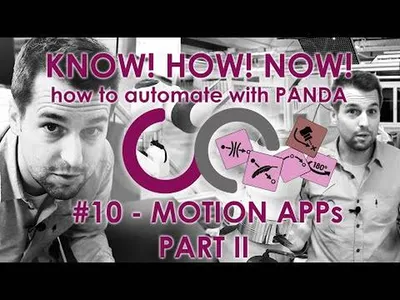 #10 MOTION APPs II // HOW TO AUTOMATE WITH PANDA