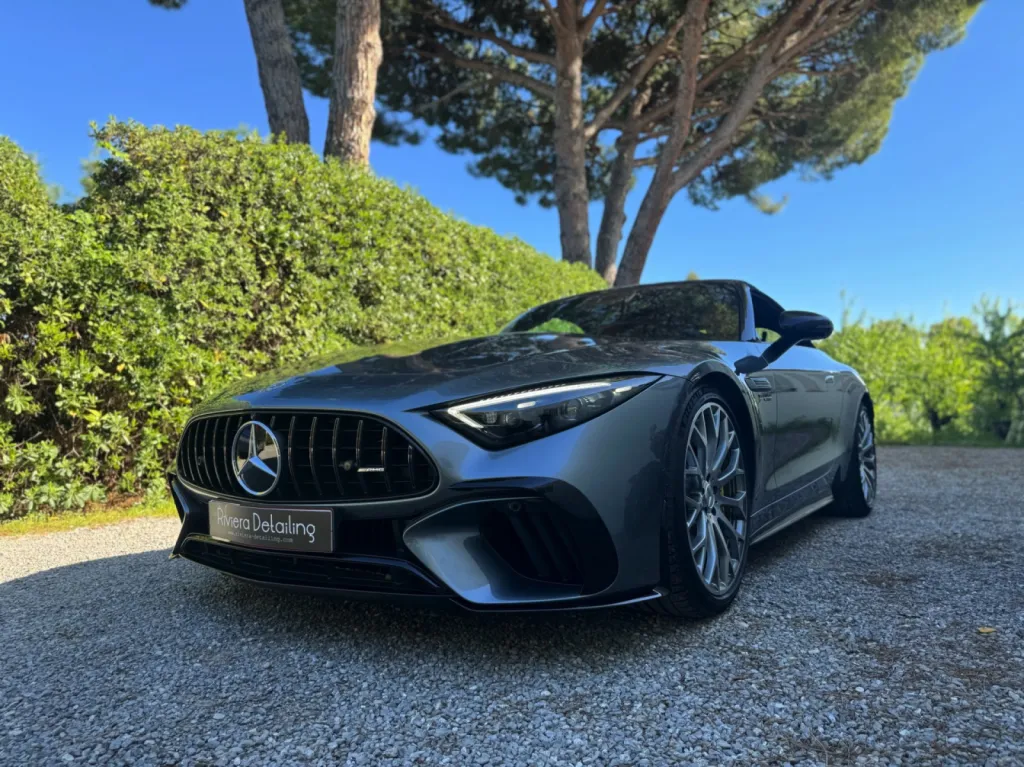 Traitement Céramique Gtechniq -Riviera Detailing Antibes - Mercedes SL63 AMG