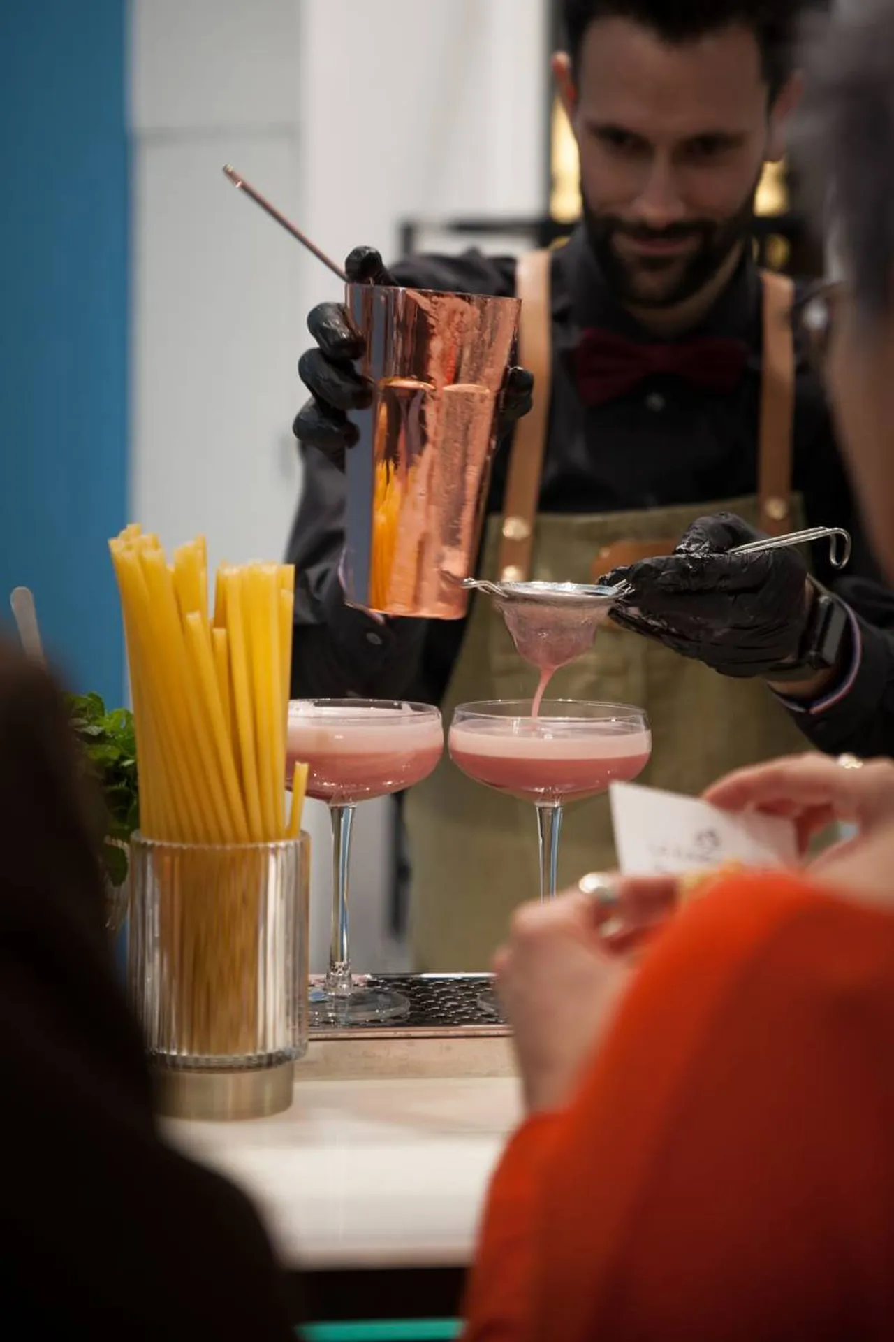 Bartender et bar à cocktails pour entreprise à Lyon