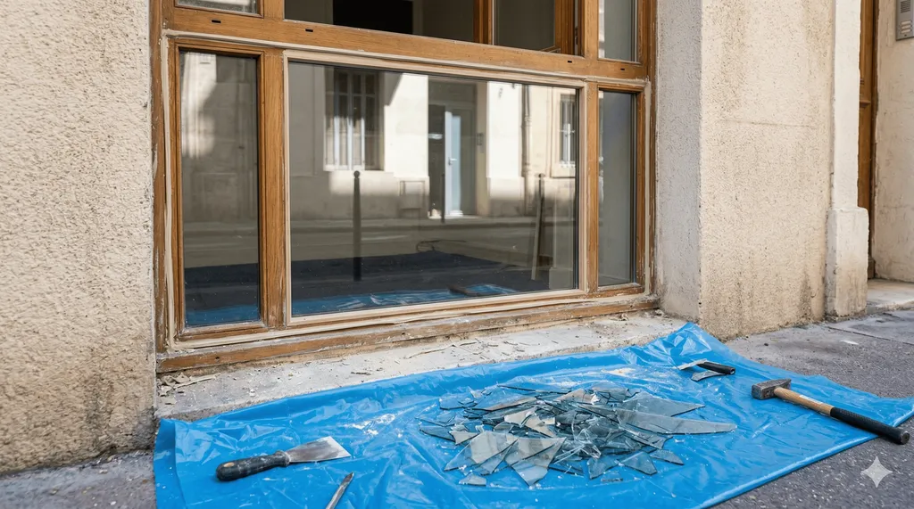 Pose de baie vitrée coulissante aluminium double vitrage avec isolation thermique renforcée pour maison à Pertuis 84120