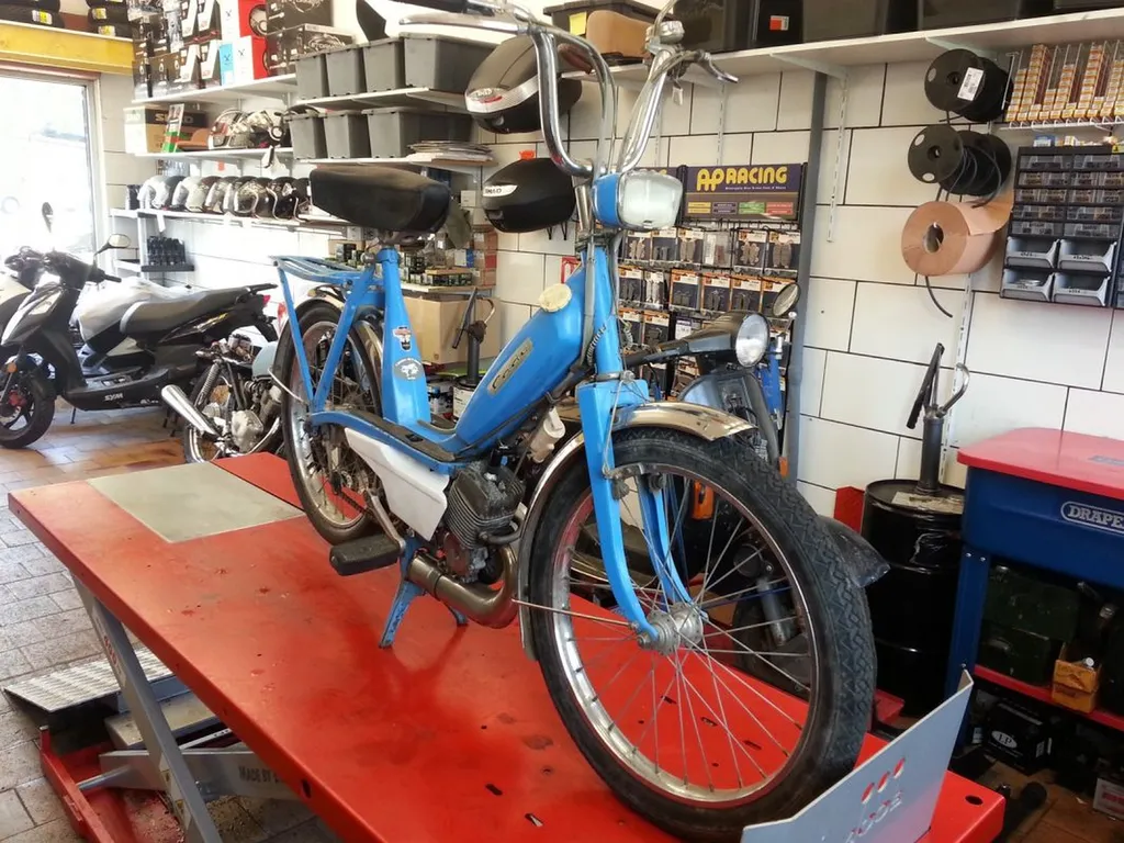 REMISE EN ROUTE MOTOBECANE CADY LA SEYNE SUR MER