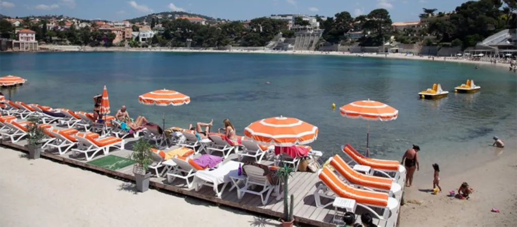 infos plage de bandol