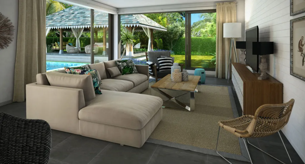 Villa prestige  Interieur salon