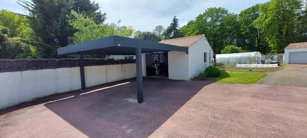 Carport abri de voiture aluminium à Ajaccio