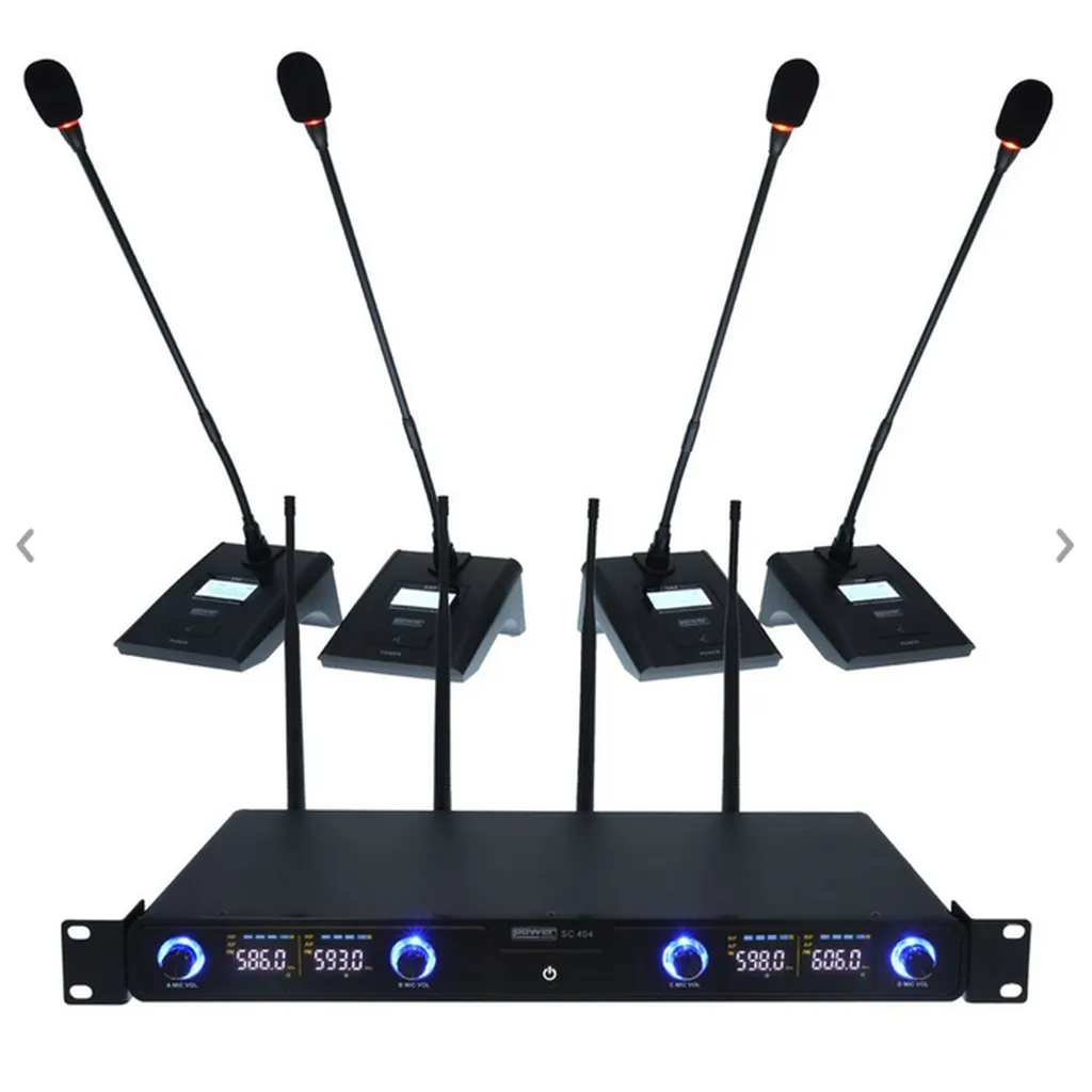 POWER ACOUSTICS SC 404 - Système Micro Sans Fil
