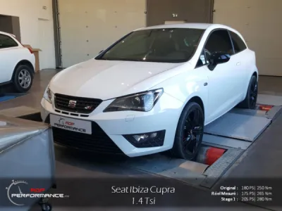 Reprogrammation moteur ibiza cupra 1.4 Tsi