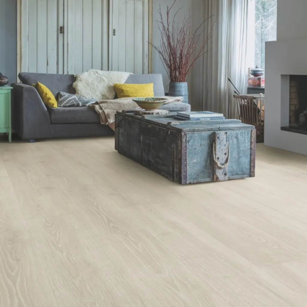 stratifié QUICKSTEP MJ3547 chêne des bois gris clair