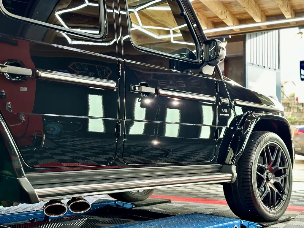 Protection carosserie traitement céramique lyon Mercedes G63 AMG