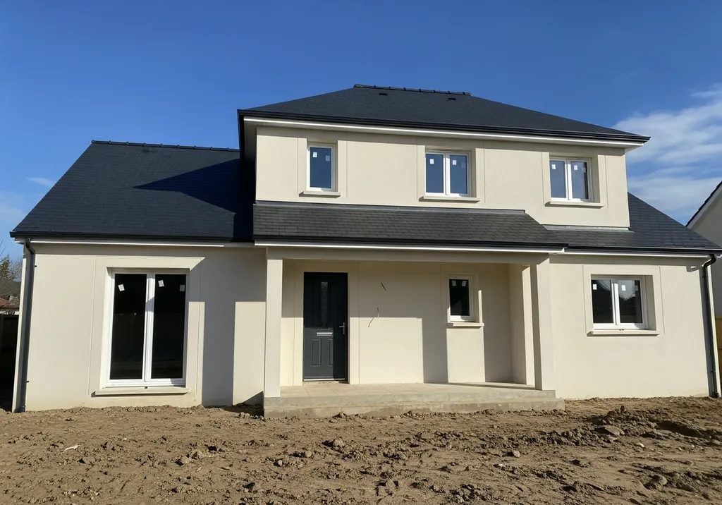 Peinture extérieure de façade pour maison individuelle protégeant murs contre intempéries et améliorant esthétique durablement à Strasbourg en Alsace