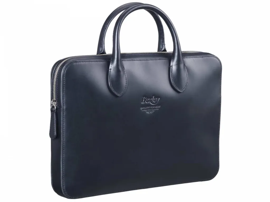 photo maroquinerie, bagagerie Bexley cartable homme cuir noir 3-4