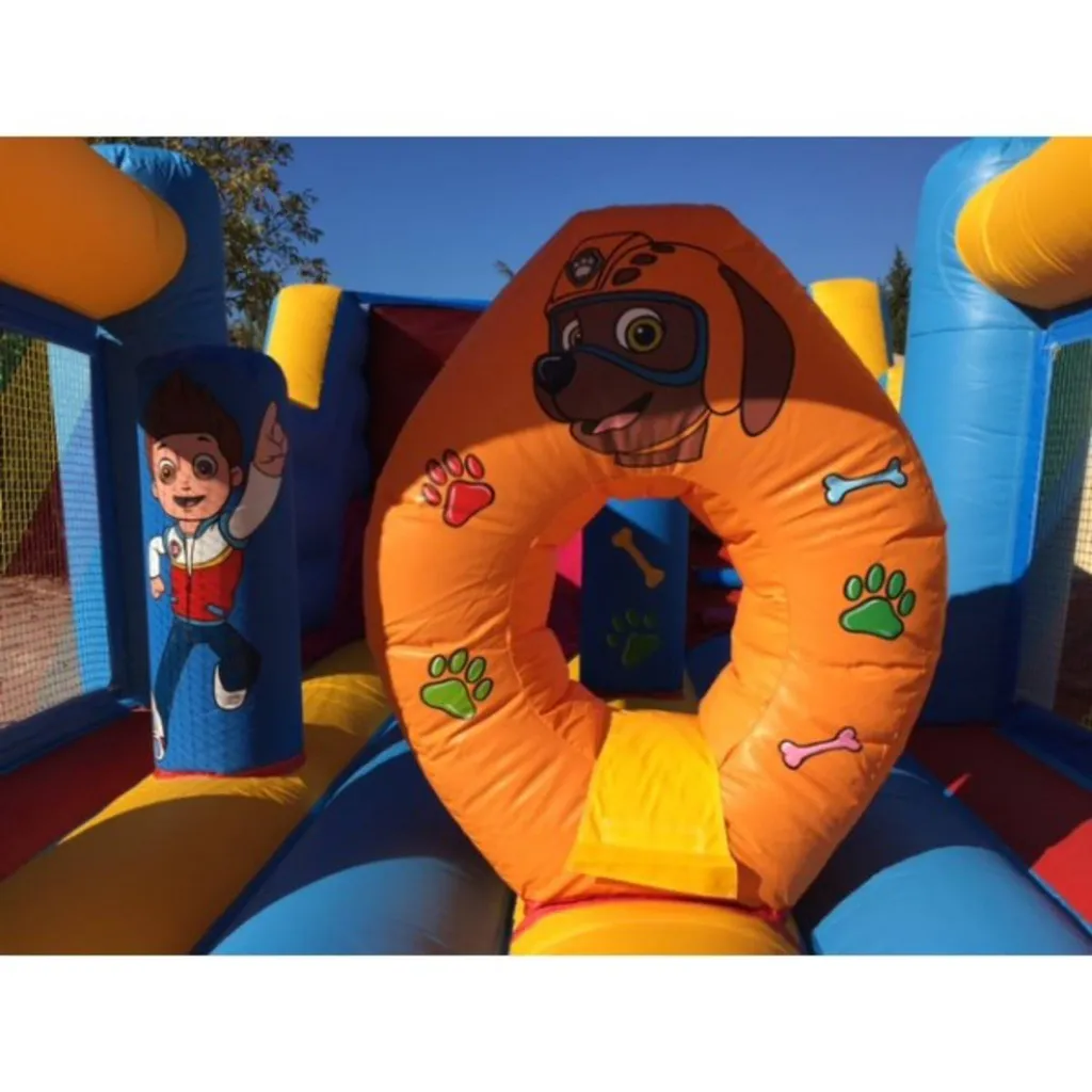 Jeux gonflables chateau combo Paw Patrol de 3 à 8 ans
