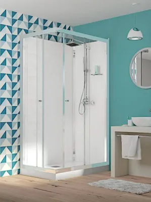 Remplacement baignoire par douche sénior sécurisée