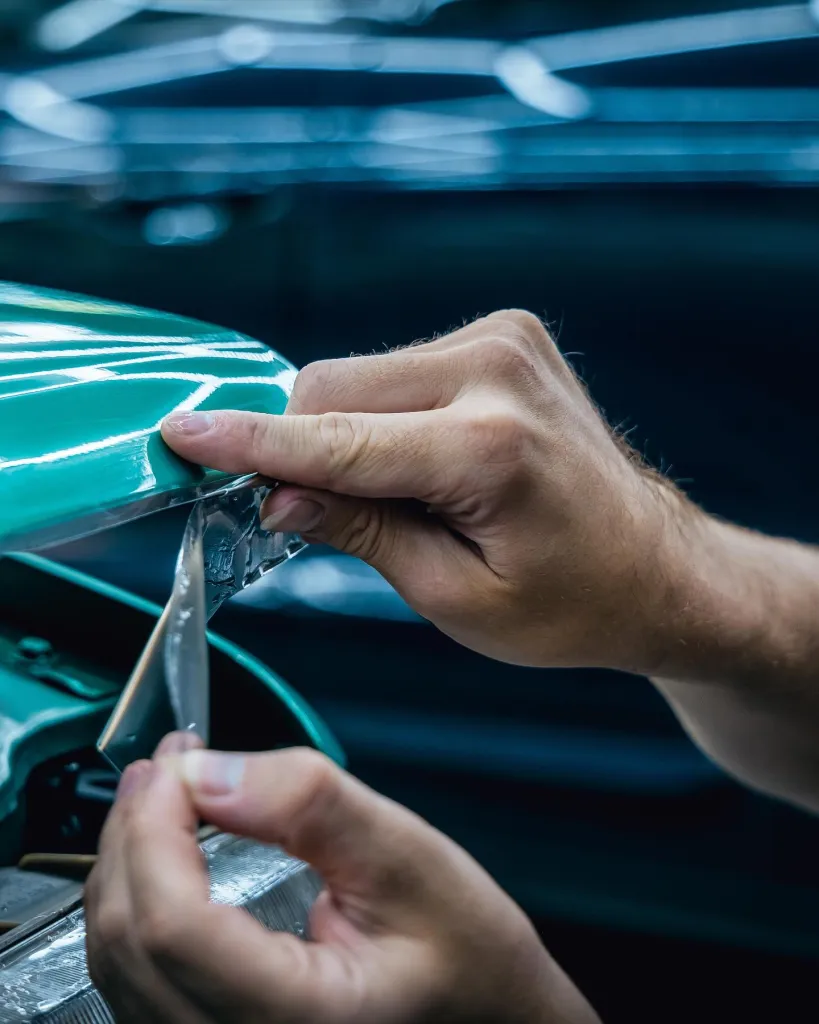 Protection complète PPF XPEL d'une Peugeot 205 GTI Griffe près d’Andorre