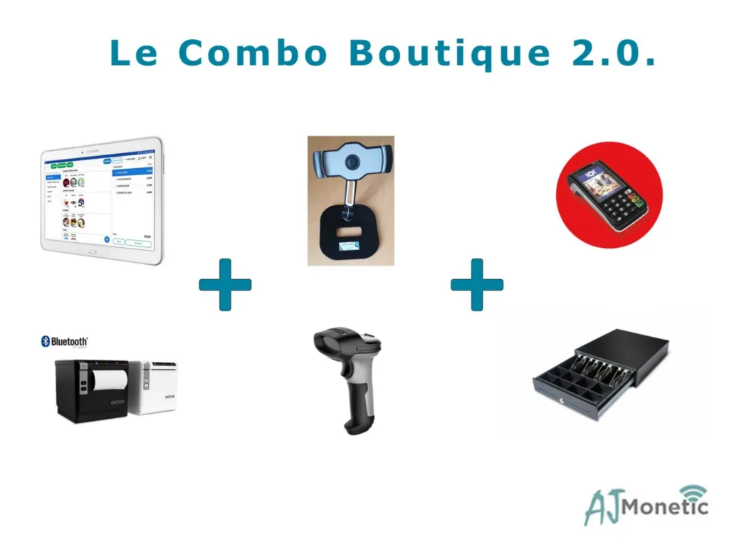 Pack tablette tpe complet pour boutique Herault