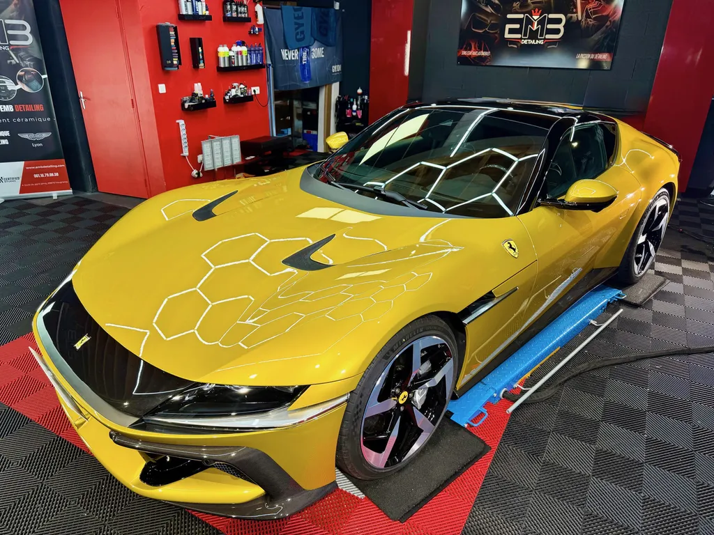 Ferrari 12 Cilindri – Protection PPF complète à Lyon, Limonest et Dardilly