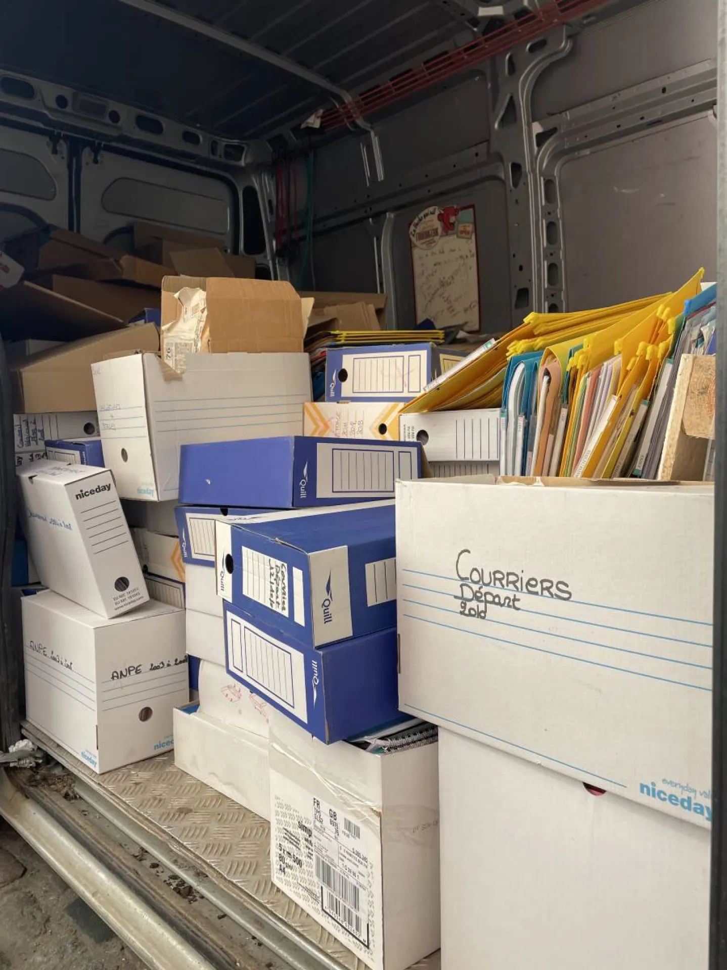 Destruction d'archive à yvetot