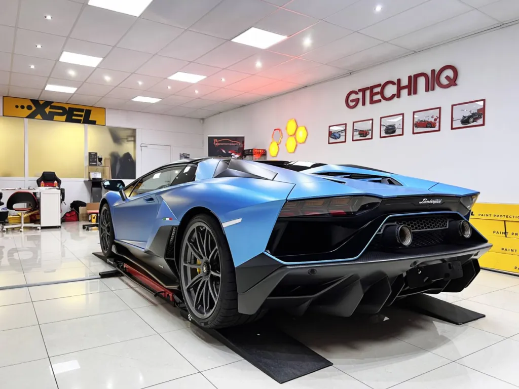 LAMBORGHINI AVENTADOR ULTIMAE - PPF XPEL INTEGRAL - BRUXELLES