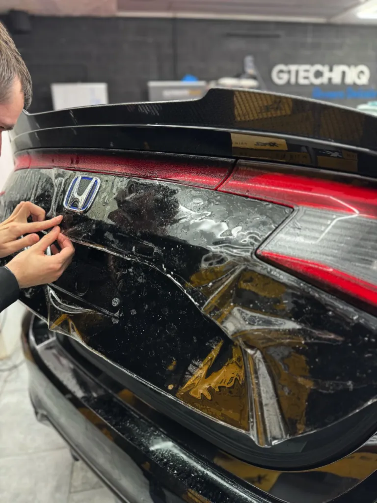 Centre accrédité XPEL pour pose de film de protection de carrosserie PPF sur Honda Civic Neuve - Le Cannet 06110