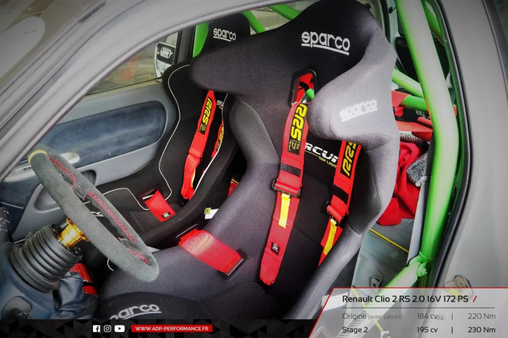 Reprogrammation moteur Marseille - Renault Clio 2 RS 2.0 16V 172cv - ADP Performance
