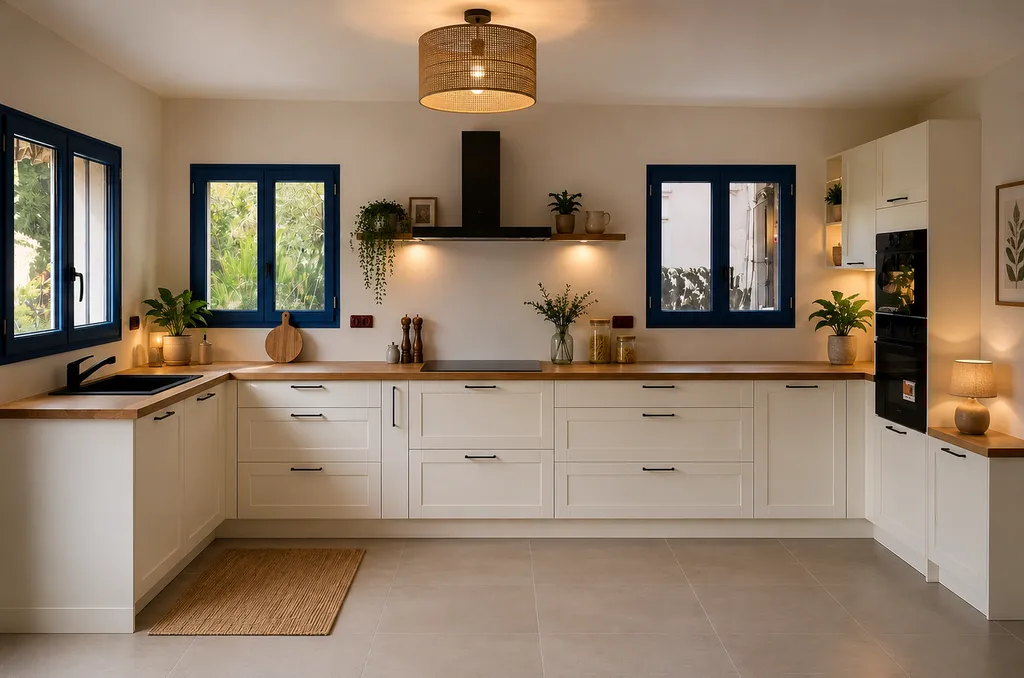 Rénovation de cuisine champêtre sur mesure à Balma (31)