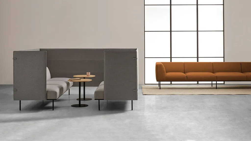 Canapé avec acoustique INCLASS à Lyon.