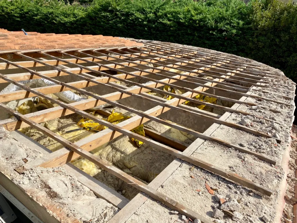 dépose du toit sur aix en provence