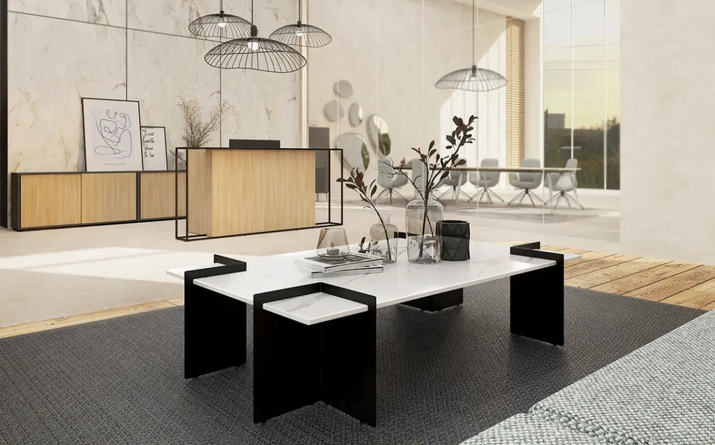 Table Usso un design premium pour vos espaces d’accueil et bureaux à Marseille et en région PACA