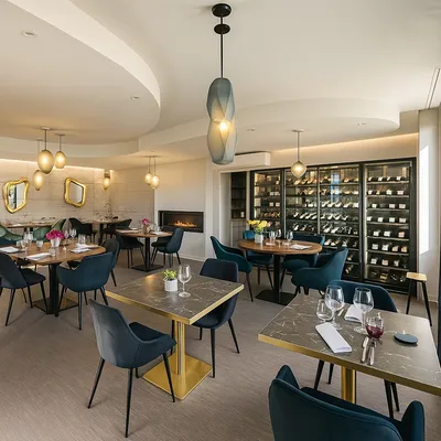 espace de salle de restauration client suite travaux esquisse