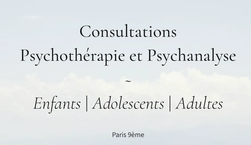 psychologue rue blanche 75009 PARIS 75018