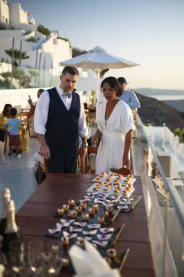 meilleur wedding planner pour mariage à Santorin