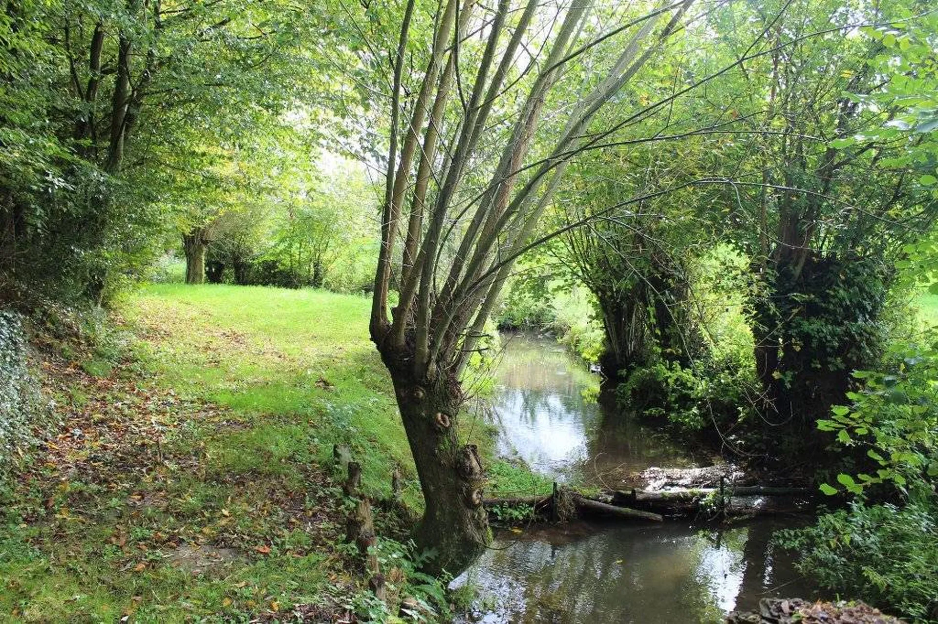 A visiter dans un environnement bocager et champêtre ancien moulin équipé de sa roue fonctionnelle dans le Pays d'Auge 14