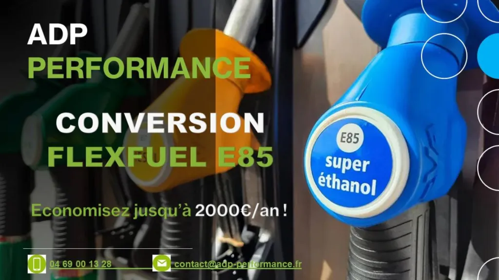 Conversion Flexfuel Bio Ethanol E85 - ADP Performance Salon de Provence