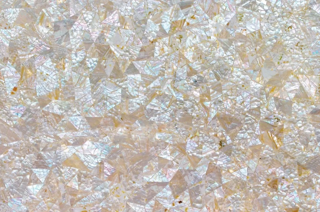 White Mother of Pearl Rainbow