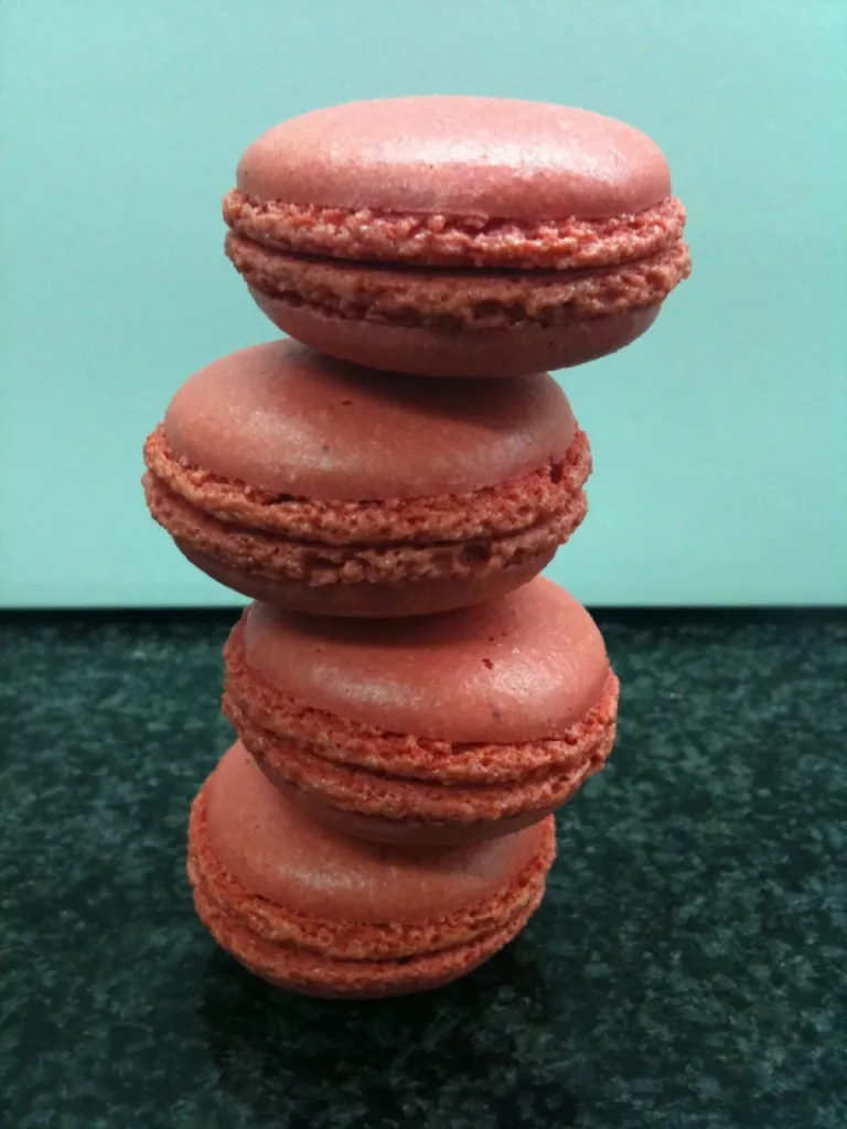 Macarons au chocolat
